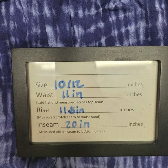 Colorful Planet Pants Elastic Waist Girls L 10 12 Flowy Wide Leg Boho Hippie Dye - Picture 6 of 7